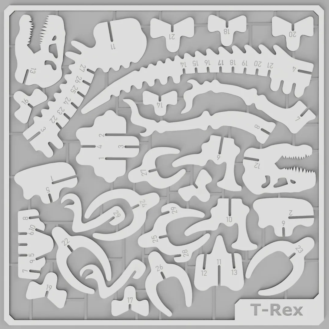 Kit T-rex pour enfants